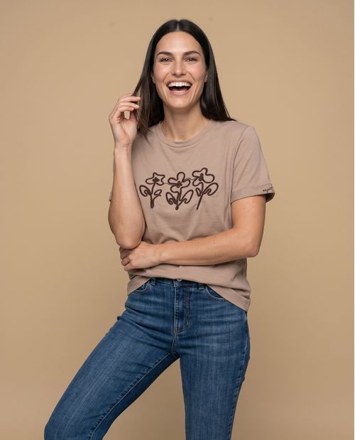 Camiseta manga corta algodón