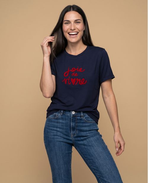 Camiseta manga corta algodón
