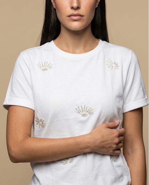 Camiseta manga corta algodón