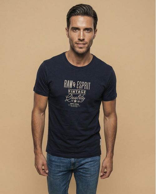 Camiseta algodón corte regular
