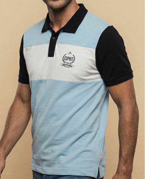 Polo cuello perilla larga