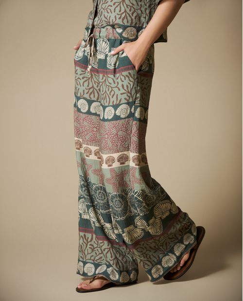 Pantalón Wide Leg Tobillero