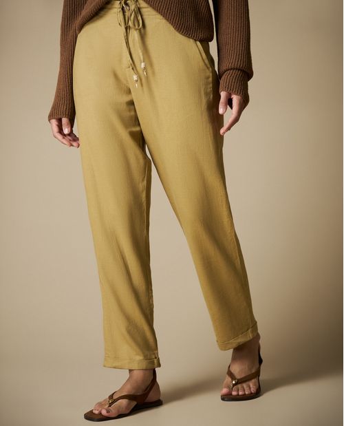 Pantalones Wide Leg Tobillero