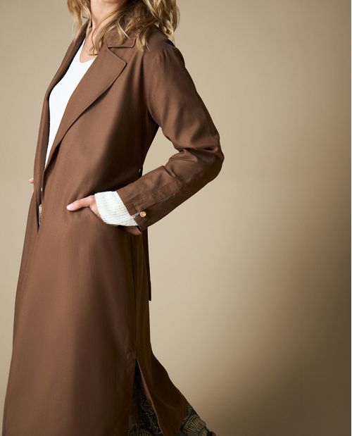 Chaqueta Trench Marrón 623H208