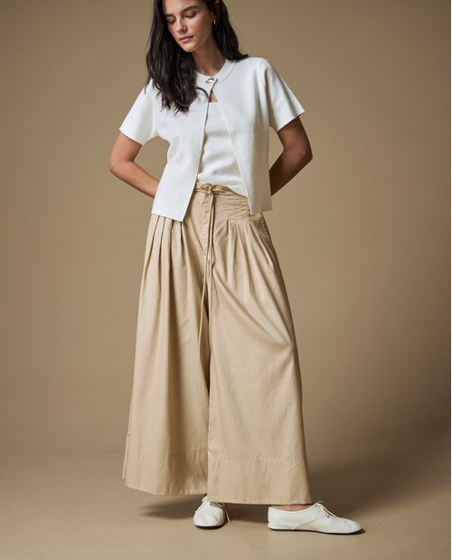Pantalón Wide Leg Tobillero