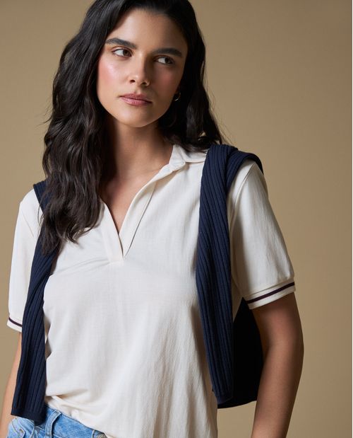 Camiseta Polo Manga Corta