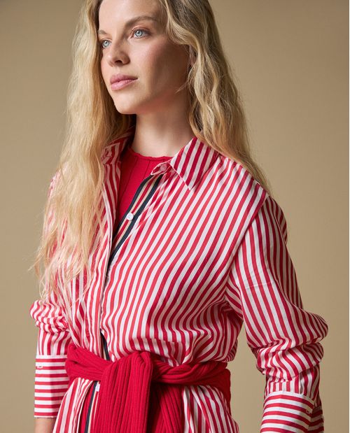 Camisa de rayas manga larga