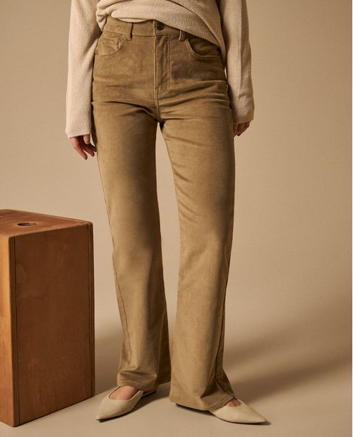Pantalón de tiro alto