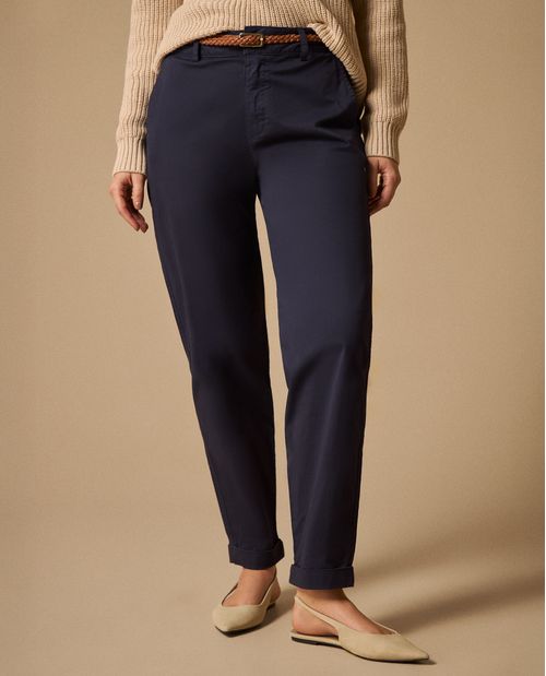 Pantalón bota recta de tiro alto