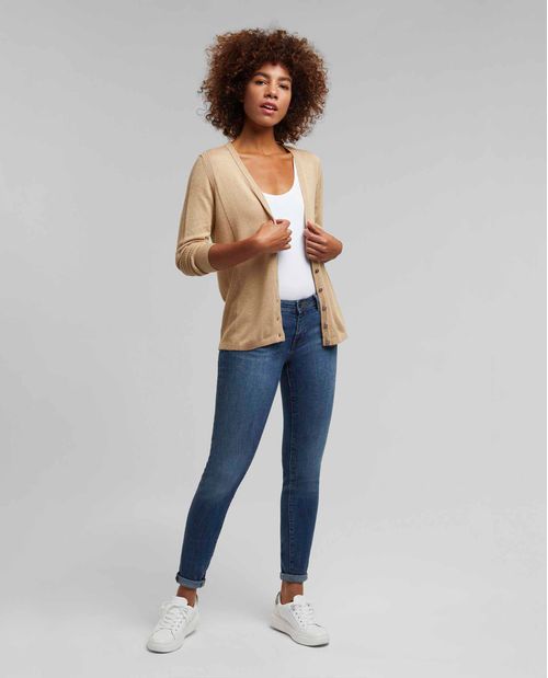 Cárdigan tejido con algodón ecológico