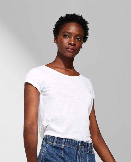 Camiseta básica en algodón orgánico